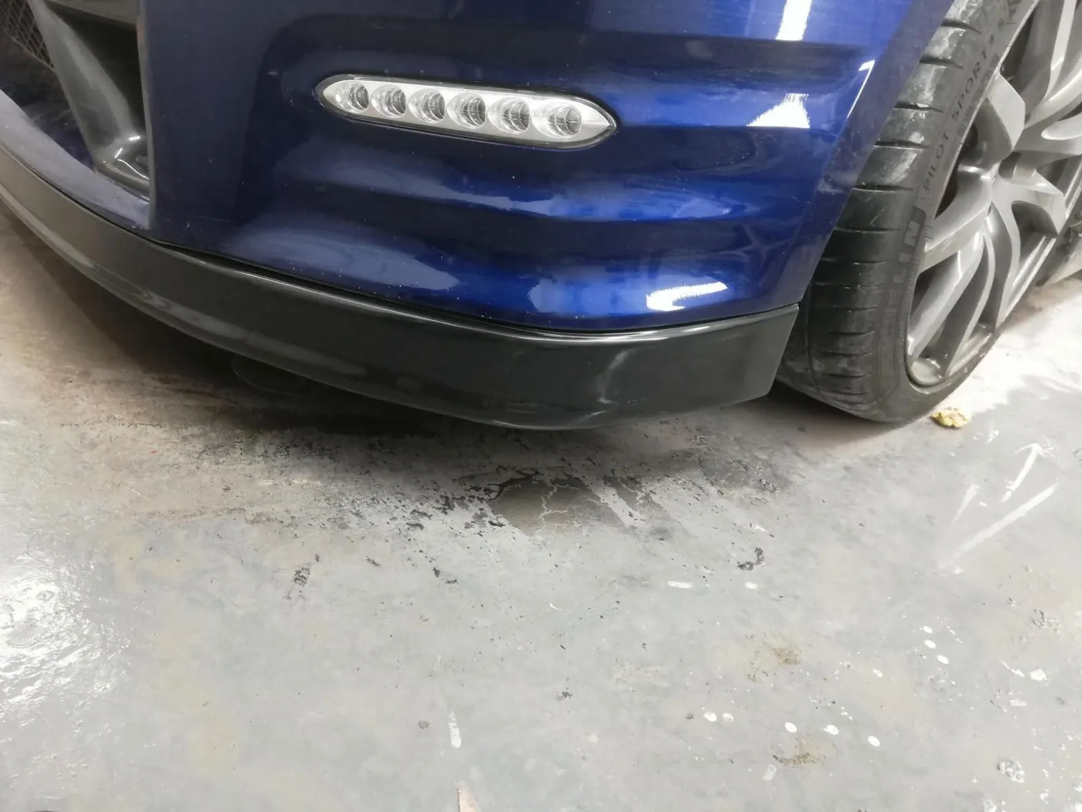 After: Bumper lip repair and paint – 1-2 days